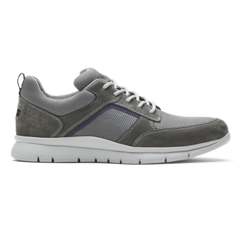 Sapatilhas Rockport Primetime Casual Mudguard Homem - Cinzentas ( 802-MYTFVI )